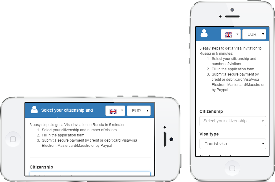 Customer form example