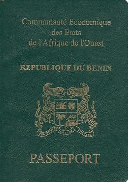 Паспорт Бенина