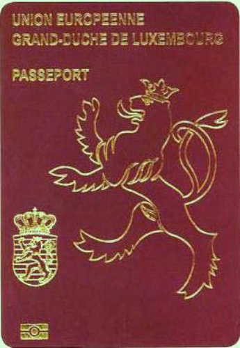 Паспорт Люксембурга