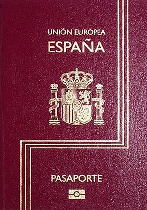 Паспорт Испании