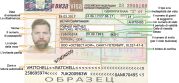 How looks a visa to Russia